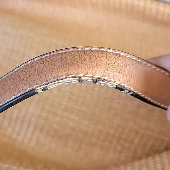 🍃 Fossil women's staw bag purse - Picture 4 of 6